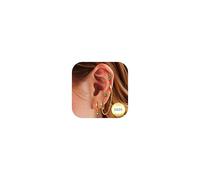 JeweBella 5 Pairs Sterling Silver Earrings for Women 14K Gold Plated Earrings Stack Hypoallergenic Small Silver Studs Hoop Earrings Sleeper Cartilage Earrings Sets for Multiple Piercing