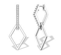 JeweBella 925 Sterling Silver Dangle Earrings For Women Drop Earrings