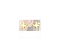 JeweBella Sterling Silver Stud Earrings for Women Girls Dainty Small Star Earrings Hypoallergenic Stud Earrings Silver/Gold/Rose Gold Jewellery Gift