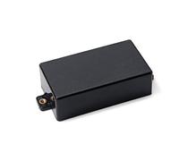 Jewecutger Plastic Sealed Humbucker Cover fit SQ ST Guitar Parts (Black)