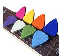 Jewecutger Ukulele Felt/Plectrums For Ukulele And Guitar,8 Pieces,Multi-Color