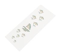 JEWEDECO 1 Pc Guitar Sticker Fretboard Sticker Fretboard Decal Guitar Fingerboard Sticker Shark Design Sturdy Easy to Apply Decorative Guitar Decals for Guitarists