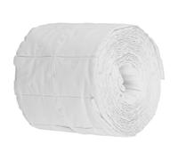 JEWEDECO 1 Roll 300pcs Cotton Nail Wipes Nail Cleaning Pads Manicure Remover Wipes White Multi-purpose Disposable for Professional Salon and Personal Use