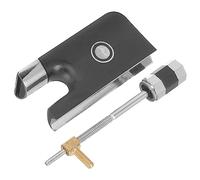 JEWEDECO 1 Set Cello Replacement Bow Frog Professional Metal Bow Frog with Screw Durable and Compact Design for Easy Installation for Violin and Cello Repair