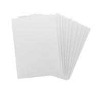 JEWEDECO 10 Sheets A4 White Foam Poster Boards 4mm Thick DIY Craft Foam Sheets for Boys and Girls Handicraft Printmaking Paper Set for Creative Art Projects