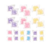 JEWEDECO 100bags Laundry Beads Fabric Softener Scent Boosters Dissolvable Washing Beads for Washing Machine Gentle Fabrics Extended Fragrance Duration Safe for Various Random Color