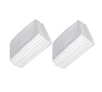 JEWEDECO 100Pcs Disposable Plastic Cage Liners Small Rabbit and Pet Cage Film Liners for Hamsters Guinea Pigs and Puppies Easy to Use for Clean and Comfortable Hutch Environment