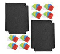 JEWEDECO 100pcs Reusable Trading Card Dividers for Collectibles and Game Cards Pp Material with Writable Tabs Resist Bending for Collections on The Go Use Random Color