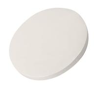JEWEDECO 100pcs Round 20cm White Composite Fiber Oil Absorbing Paper for Kitchen Use Efficient Oil Absorption and Reduces Fat Intake for Frying and Cooking Soup Food Blotting Sheets