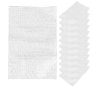JEWEDECO 100pcs White Bubble Mailing Bags Self Seal Mailers Bags with Thickened Pe Material and Abrasion Resistant Features for Protective Packaging in Homes and Schools