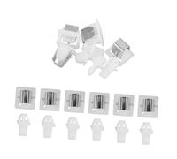 JEWEDECO 10pcs Dryer Door Strike Kit Latch Replacement for Clothes Dryers Compatible Models Easy to Install Extends Appliance Lifespan