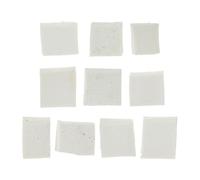 JEWEDECO 10pcs Erhu Sponge Pads Musical Instrument Accessory Erhu Sound Filter Pads Made of Soft Sponge Does Not Affect Tone Easy Installation for Practice and Performance