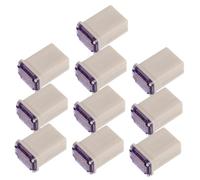 JEWEDECO 10pcs Micro Square Automotive Fuses for Vehicles Mini Low Profile Car Parts with High Temperature Resistance and Enhanced Circuit Protection Space-saving Design for Compact Fuse