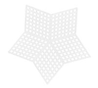 JEWEDECO 10pcs Plastic Mesh Sheets DIY Bag Mesh Pads for Embroidery Craft Making Small Square Grid Plastic Canvas Sheets for Needlepoint and Woven Wire Projects in Multiple Colors