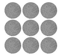 JEWEDECO 10pcs Range Hood Filter Replacement Pads, Black Sponge Material with Quick Installation and Versatile Use, for Kitchen Desktop and Mini Range Hood Oil-absorbent Cleaning