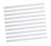 JEWEDECO 10pcs Solas Reflective Tape Kit Fluorescent Reflective Strips for Gate Posts