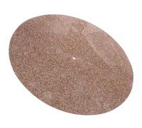 JEWEDECO 12-inch Cork Record Mat Turntable Slipmat Vinyl Protective Disc Pad 297mm Diameter 1mm Thickness Shock Absorbing for Record Player Accessories