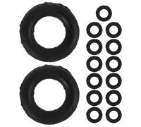 JEWEDECO 15pcs Sewing Machine Rubber Rings for Bobbin Winder, Wide Compatibility and Simple to Use Rubber Rings for Foot Pedal, Accessories for Beginners Home Sewing Machines