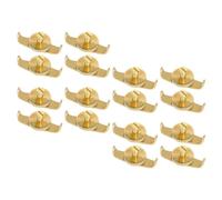 JEWEDECO 16pcs Erhu Fine Tuners Made of Premium Copper User-friendly Design and Simple Practical Function for Precise String Adjustment and Efficient Music-making Accessories