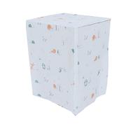 JEWEDECO 1pc Cartoon Drum Washer Cover Washing Machine Top Protector Easy Clean Peva Cover Resistant to Water and Dust