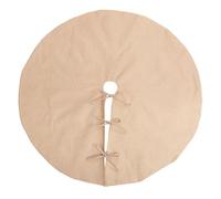 JEWEDECO 1pc Christmas Tree Skirt Decoration Stylish Tree Bottom Cover for Holiday Home Decor Soft Alluring Charm for Parties Hotels and Events