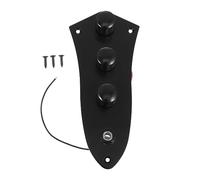 JEWEDECO 1pc Electric Bass Potentiometer Circuit Control Plate Volume Knob Assembly for Electric Bass Guitar and Easy to Install Random Line