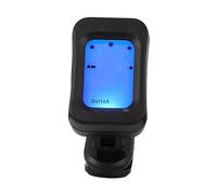 JEWEDECO 1pc Ukulele Tuner Multi-use Electronic Tuner for Bass Violin and Guitar Intelligent Tuning Led for Musicians and Beginners Black