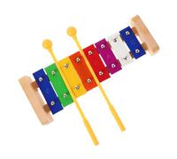 JEWEDECO 1set Boys and Girls Wooden Xylophone with Musical Notes Safe Percussion Instrument for Boy Girl Music Toy for Ages for Preschool Kindergarten and Music Learning
