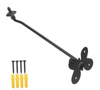 JEWEDECO 1set Cymbal Arm Holder for Drum Kit Easy to Install Cymbal Display Wall Mount Bracket Replacement Part for Percussion Instruments Suitable for Drummers and Music