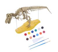 JEWEDECO 1Set DIY Dinosaur Skeleton Model Kit for Boy Girl Realistic Assembly Toy Educational PVC Dinosaur Bones Figurine for Learning and Playtime Fun