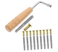 JEWEDECO 1set Lyre Harp Tuning Wrench and String Accessories Essential Kit for Lyre Enthusiasts and Practical Replacement for Musical Instruments