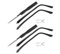 JEWEDECO 2 Pairs Eyeglasses Legs Eyeglass Arm Leg Tr Material Comfortable to Wear Not Easy to Change Color Simple Structure Proper Length Glasses Repair