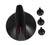 JEWEDECO 2 Pairs Gas Stove Burner Control Knobs Universal Replacement Switches Compatible Cooktop Burners and Gas Ranges for Kitchen Use 45 Degree 20#