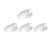 JEWEDECO 2 Pairs Gel Height Increase Insoles for Men Soft Absorption Heel Cushion Pads, Invisible Shoe Lift Inserts for Comfortable Daily Use
