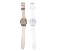 JEWEDECO 2 Pcs Kids Waterproof Watches for Children with Plastic Case and Dial Scale, Sturdy and Fashionable Wrist Watches Suitable for School Students