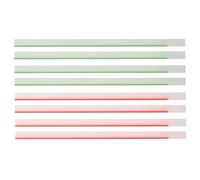 JEWEDECO 2 Sets Mark Index Stickers for Books Highlighter Tape Book Tabs of Long Sticky Decals Adhesive Reading Markers
