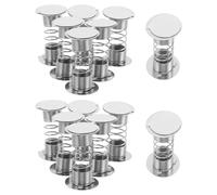 JEWEDECO 20 Pack Car Bobblehead Spring Base Wobble Spring Base with Double Sided Tape Spiral Coil Holder for Dashboard Figurine Dashboard Doll Holder for Car Interior Decor