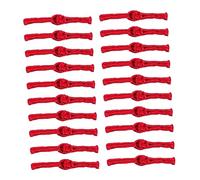 JEWEDECO 20 Pairs Chinese Closure Buttons Sew Retro Frogs Knot Fasteners for Cardigan Sweater Cloak Vintage Style Sewing Accessories Hong