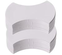 JEWEDECO 200Pcs Quilting Paper Templates Smooth Flexible Piercing Molds for Sewing DIY Crafts Patchwork Quilting Must Haves Paper Piecing Design for Clothing and Projects