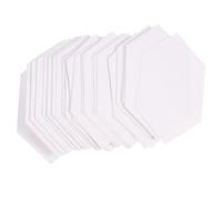 JEWEDECO 200Pcs Quilting Piercing Papers Multi-Functional Patchwork Templates for Sewing Clothing Crafts DIY Quilting Must Haves Lightweight Easy Carrying for Beginners and Tailors