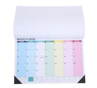 JEWEDECO 2026-2027 18-Month Wall Calendar with Holidays English Version, Monthly Paper Hanging Planner for Home and Office, Large Wall Organizer with Yearly Overview and Note Space