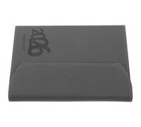 JEWEDECO 2026 Daily Planner Grey Personal Organizer Notebook Calendar with One Page Per Day, Daily Schedule and Work Planner for Office and School Use