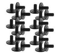 JEWEDECO 20pcs Cymbal Holder Kit Plastic Drum Cymbal Stand Sleeves Hardware Replacement Non-slip Drum Kit Accessories