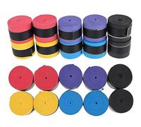 JEWEDECO 20pcs Drumstick Slip Strap Sweat-absorption Wrap Tape for Electronic Drums Extra Strong Grip