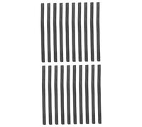 JEWEDECO 20Pcs Professional Compressed Charcoal Sticks for Sketching and Drawing Artist Charcoal for Students and Hobbyists Portable and High Precision