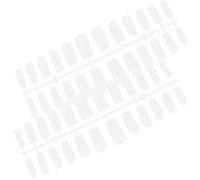 JEWEDECO 240 Pieces False Nail Tips Full Cover Square End Abs Material Dull Polish Nail Extension Cover Blank for Professional Salon and Weekend Dating