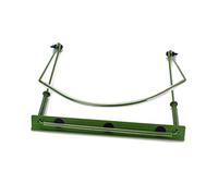 JEWEDECO 24holes Harmonica Neck Holder Harp Rack for Hands Playing Compatible Various Brands Lightweight and Comfortable Design Green Color