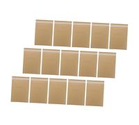 JEWEDECO 25 Pcs Bubble Mailer Bags Kraft Paper Padded Envelopes Self Sealing with Strong Adhesive for Secure Shipping Writable Surface for Easy Labeling for Business and Online Sellers