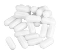 JEWEDECO 25pcs Ptfe Magnetic Stir Bar Mixer Rods for Laboratory Use Chemical Biology Research Stirring Accessories with High Mechanical Strength and Efficient Elongated Design