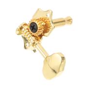 JEWEDECO 2pcs Acoustic Guitar Tuning Pegs Replacement for Folk Guitar Tuning Machine Pegs Handle Gear Tuner Key Part